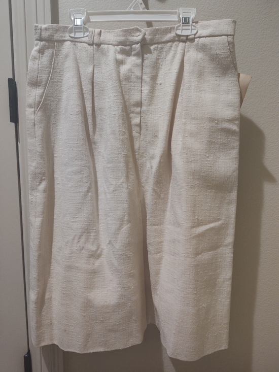 Givenchy Dresses & Skirts - NWT Givenchy Sport Cream Textured Suit Skirt Size 14